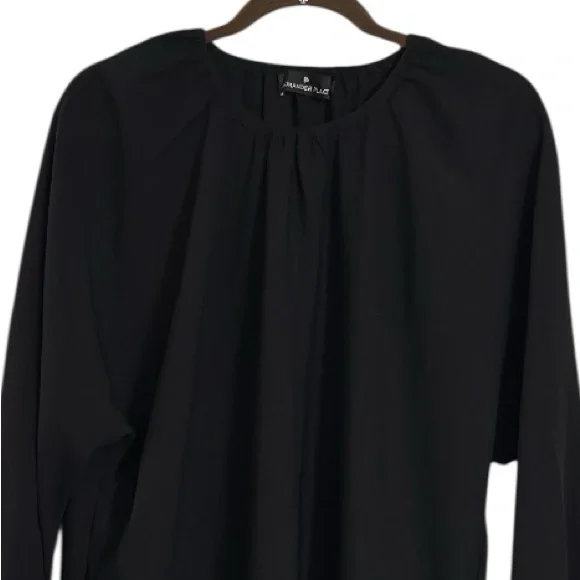 Pomander Place Tuckernuck Black Eliza Dress XS Casual Pockets - Picture 5 of 11